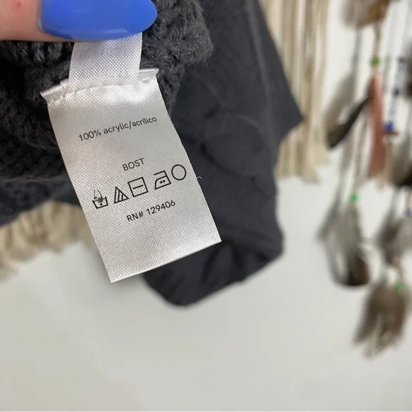 Venus Cable Knit Dolman Sleeve Short Sweater Size XS - Picture 8 of 12